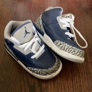 Jordan 3 Retro toddler shoes 8C